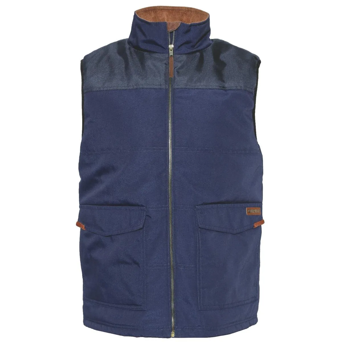 Caterpillar AG Vest Zip Up Eclipse