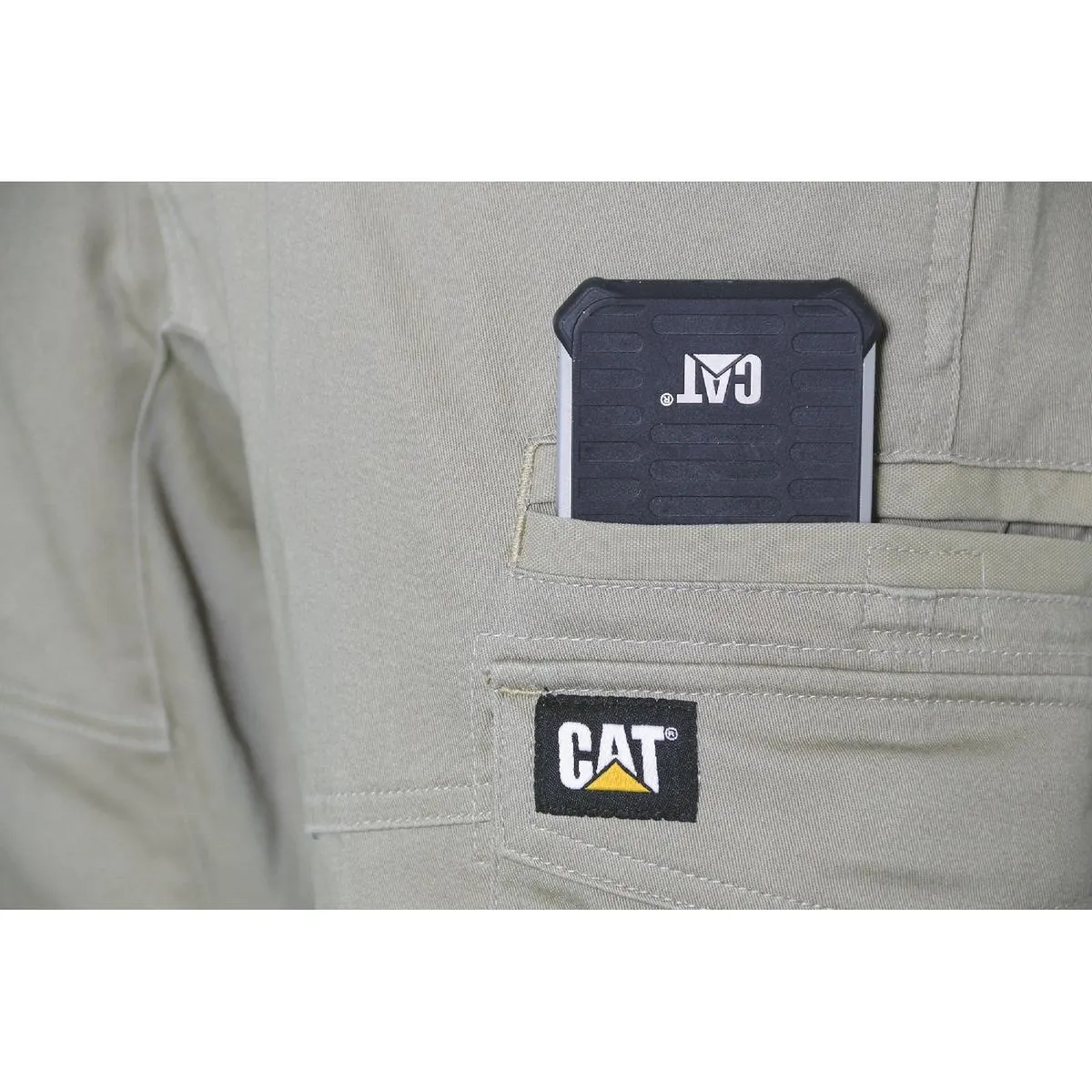 Caterpillar Dynamic Trouser Khaki, 32 Leg