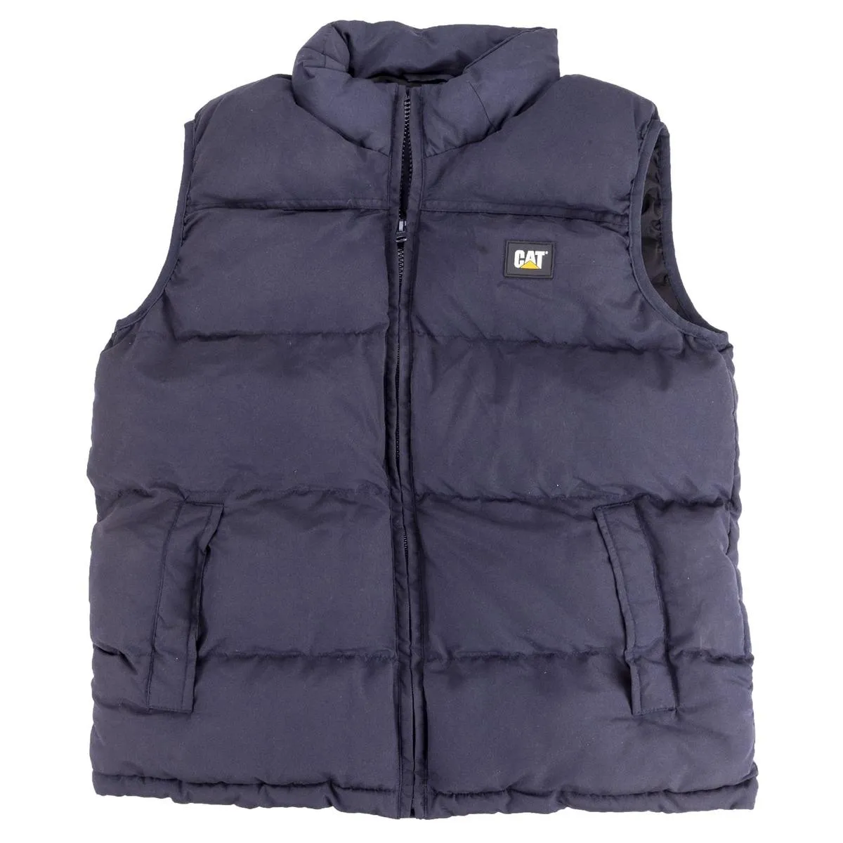 Caterpillar K12605 N Kids BodyWarmer Zip Up Navy/Mauve