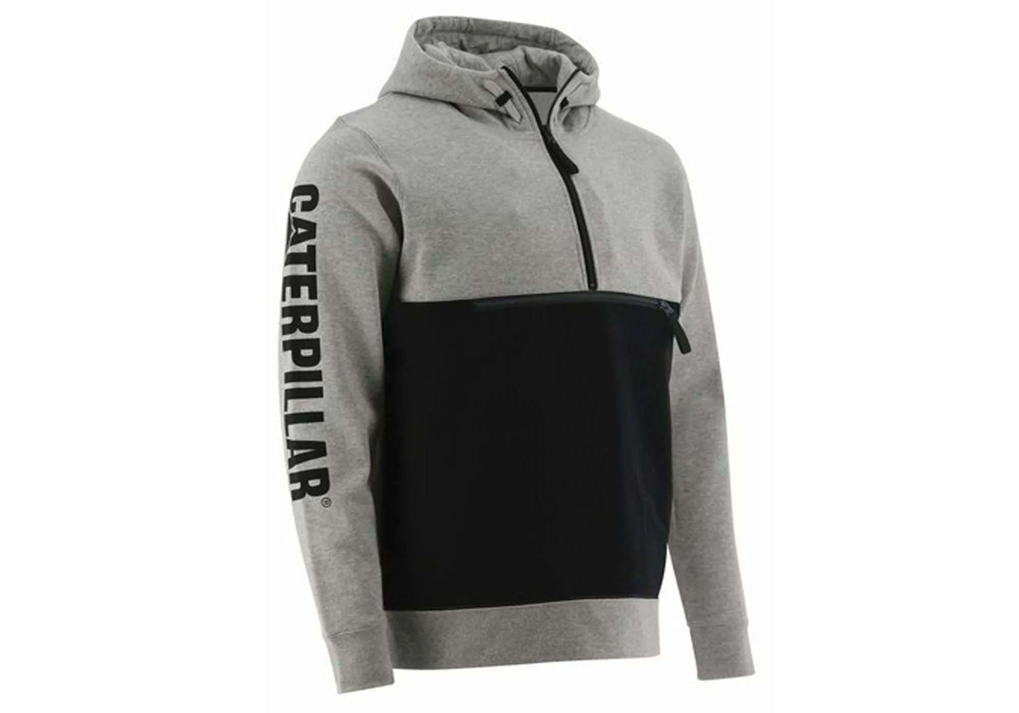 Caterpillar Mens Comfortable Stillwater 1/4 Zip Hoodie