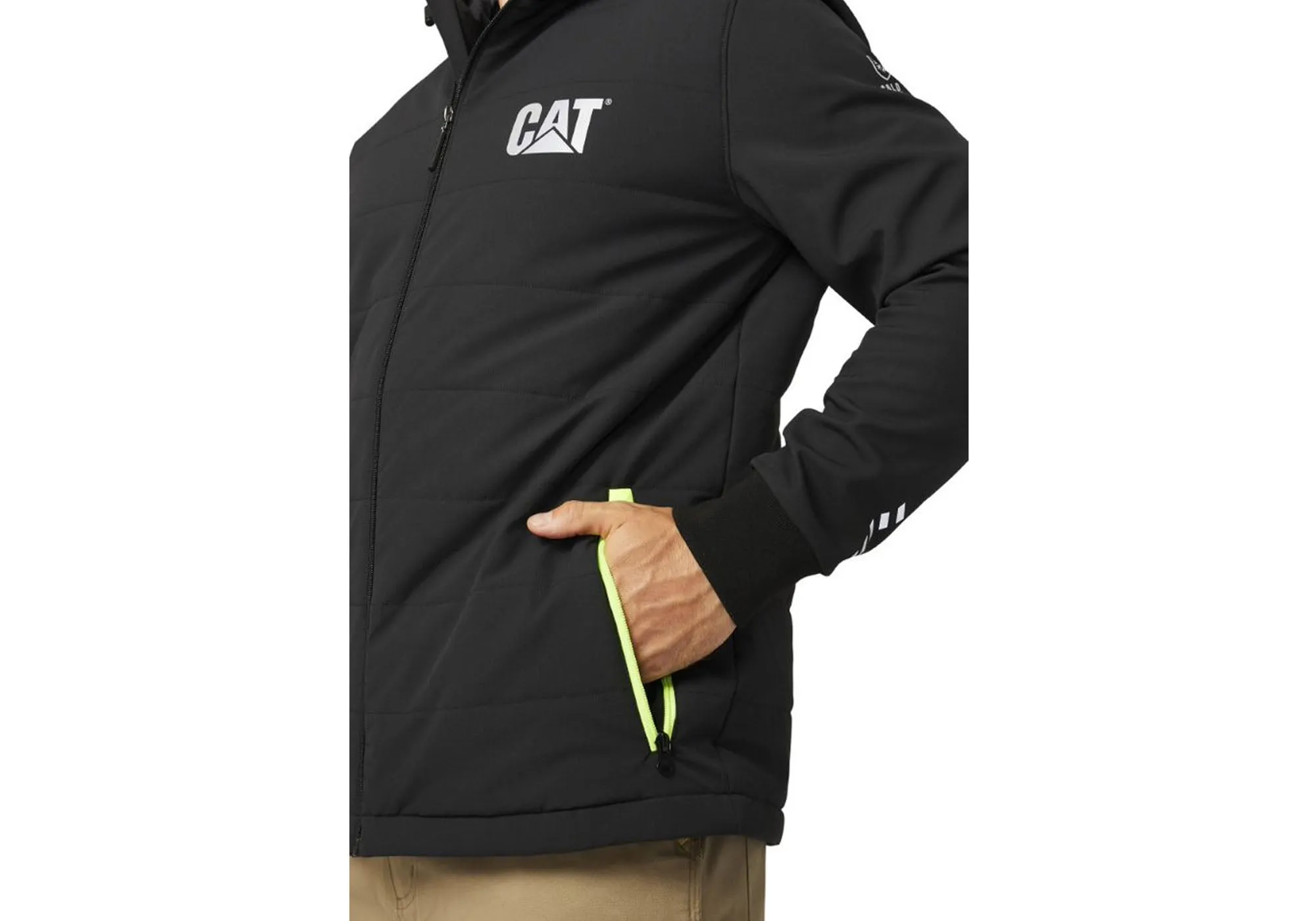 Caterpillar Mens Comfortable Tech Hybrid Jacket