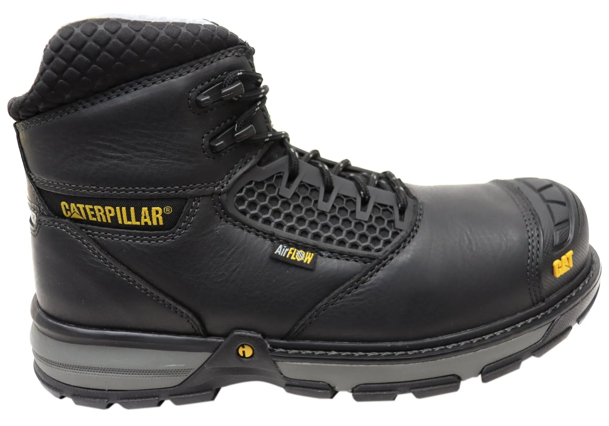 Caterpillar Mens Excavator Superlite Cool Carbon Composite Toe Boots