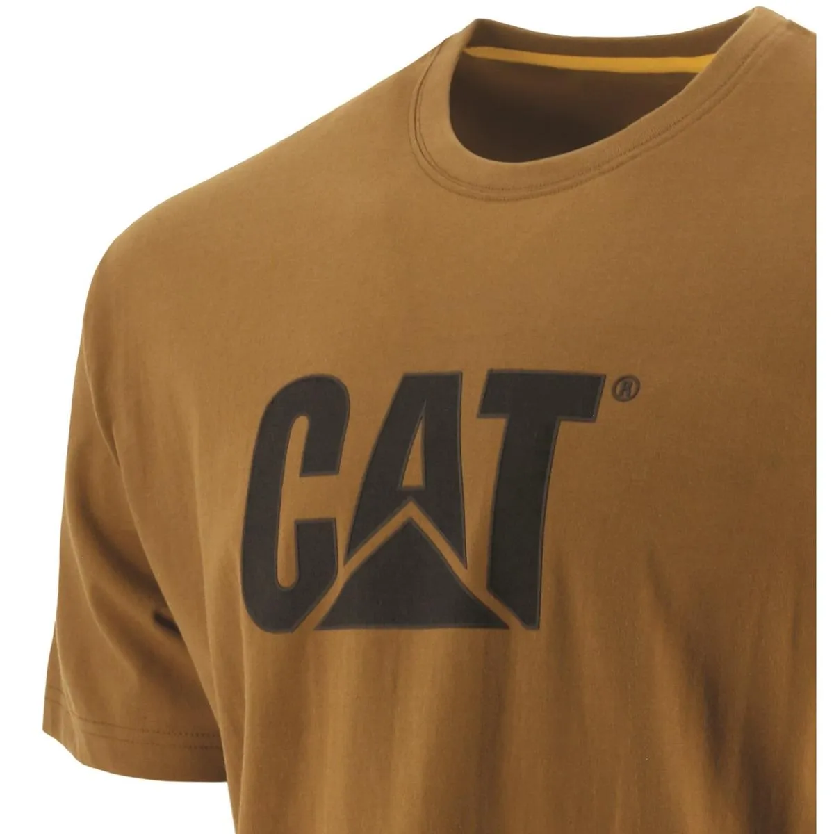 Caterpillar Trademark Logo T-Shirt Bronze