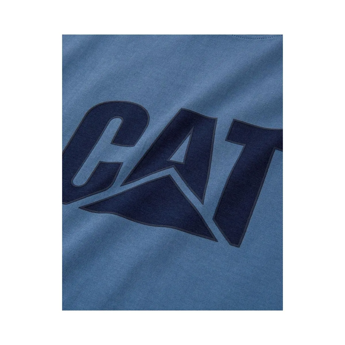 Caterpillar Trademark Logo T-Shirt Coronet Blue