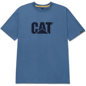 Caterpillar Trademark Logo T-Shirt Coronet Blue