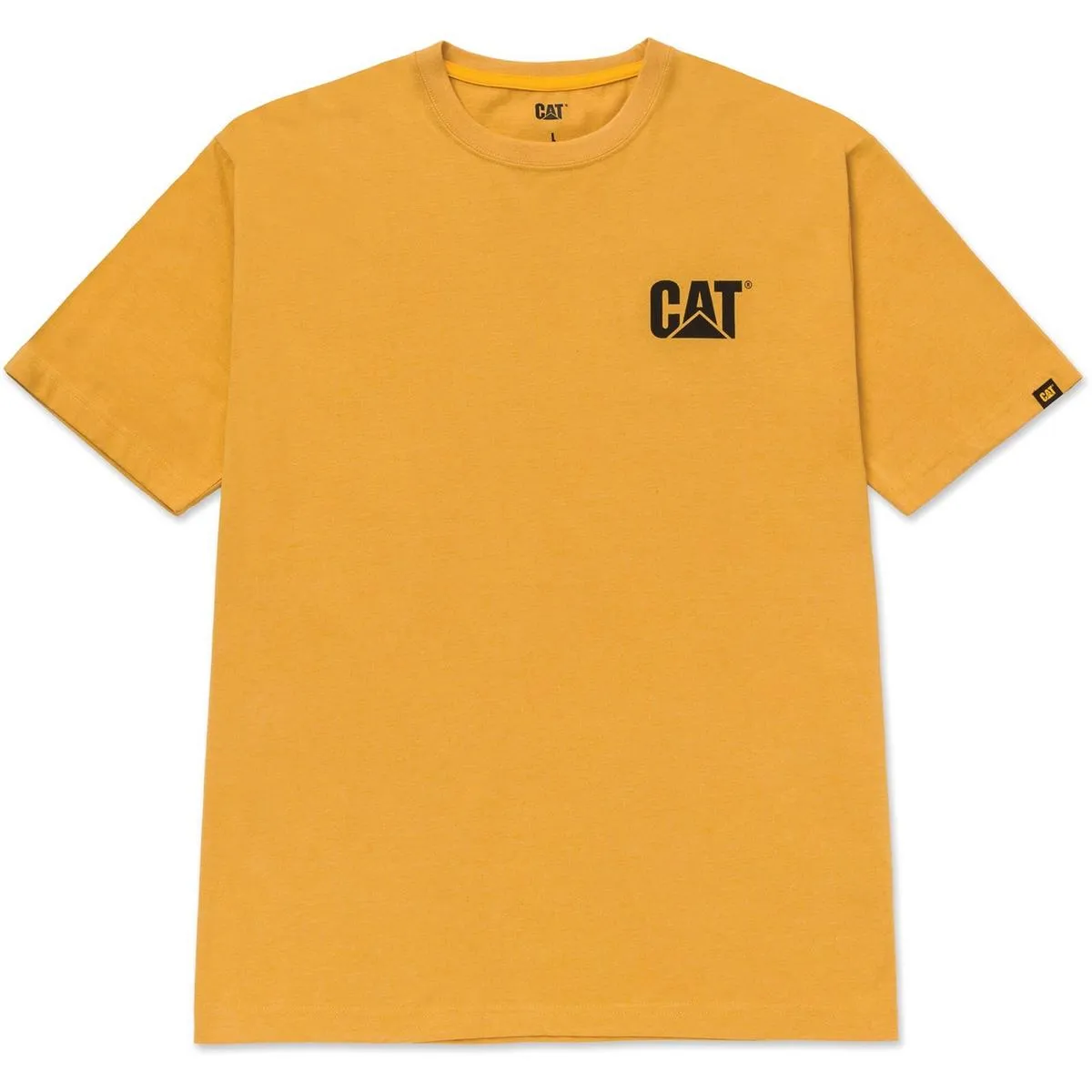 Caterpillar Trademark Tee Mustard