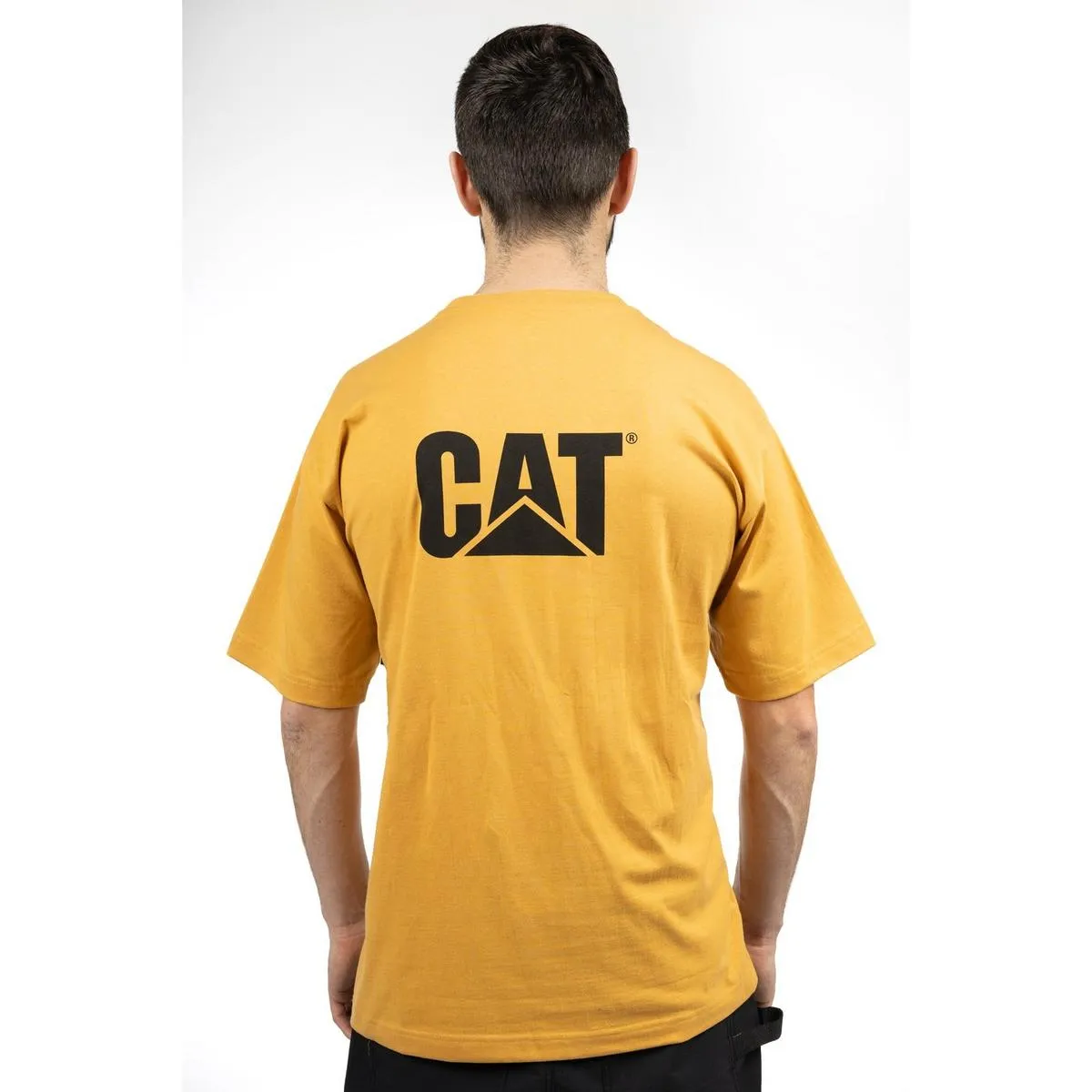 Caterpillar Trademark Tee Mustard