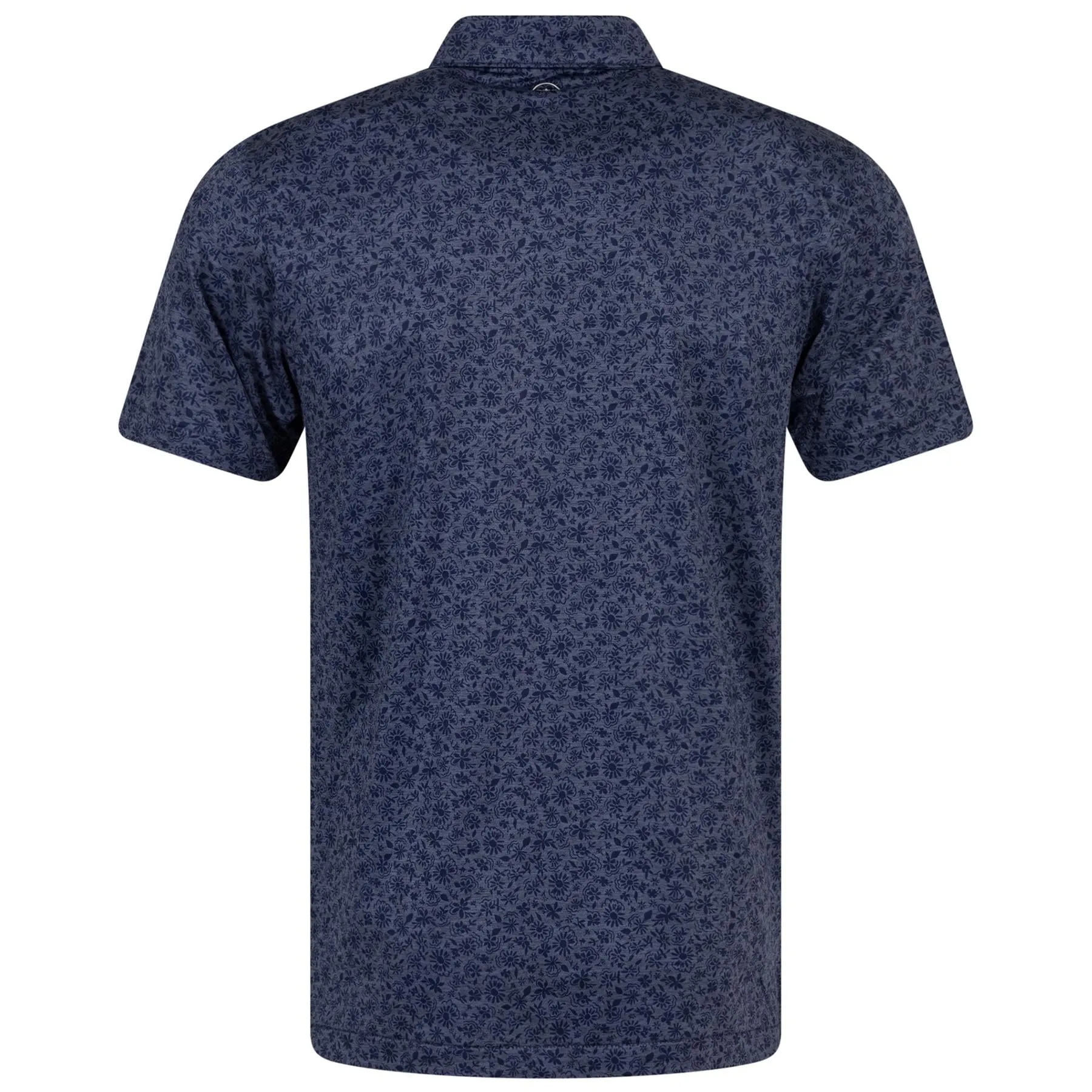 Cayucos Floral Performance Jersey Polo Navy - AW23