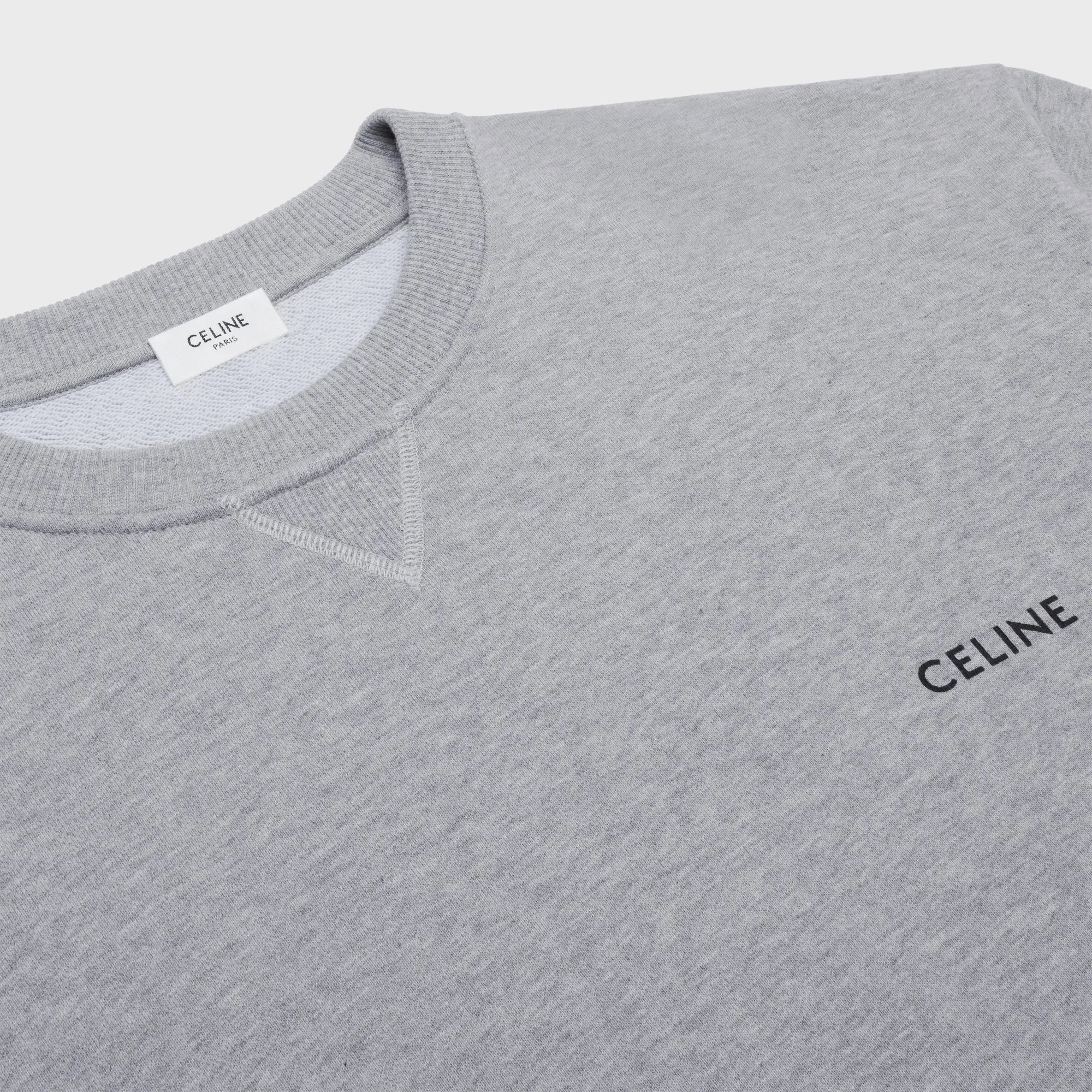 CELINE  |CELINE LOOSE SWEATSHIRT IN COTTON FLEECE  2Y959670Q.09GB