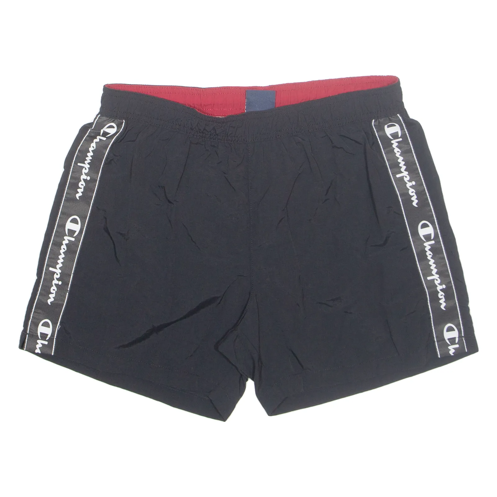 CHAMPION Mesh Lined Mens Swimming Shorts Black S W30