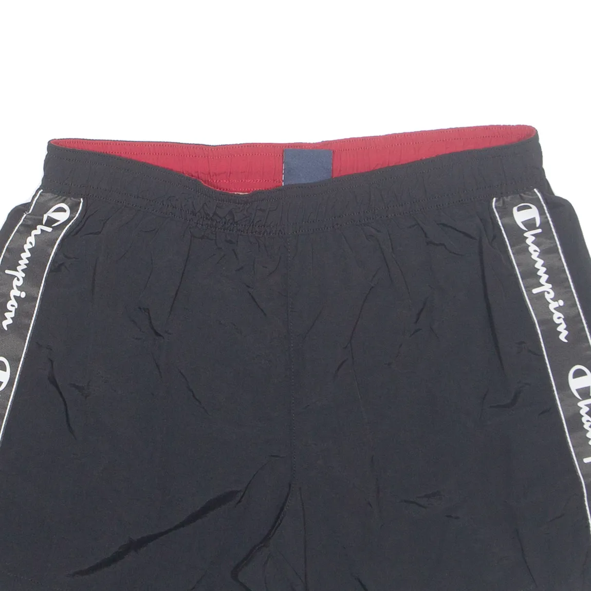 CHAMPION Mesh Lined Mens Swimming Shorts Black S W30