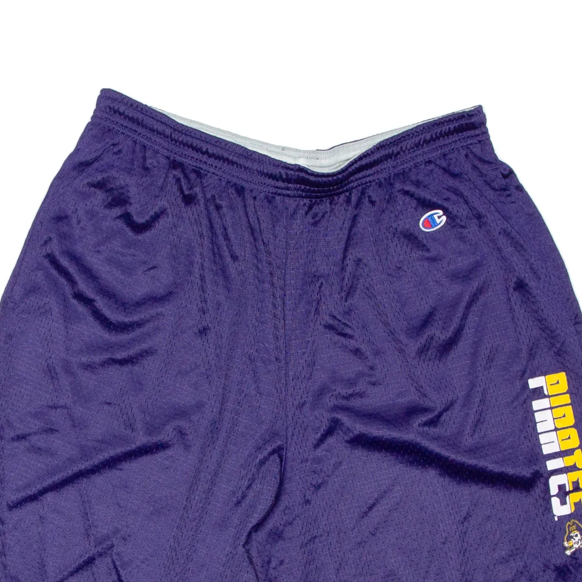 CHAMPION Pirates Lined Mens Sports Shorts Purple XL W32