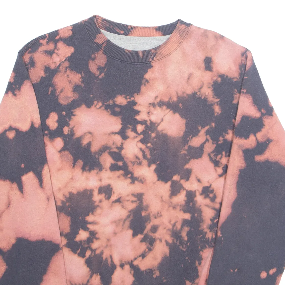 CHAMPION Tie Dye Womens Sweatshirt Pink S