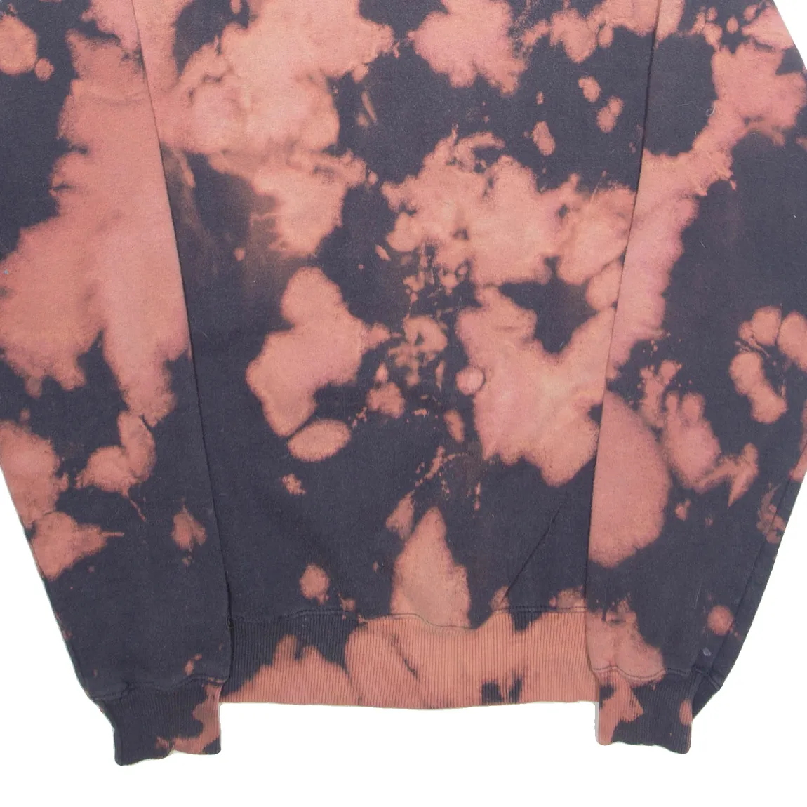 CHAMPION Tie Dye Womens Sweatshirt Pink S