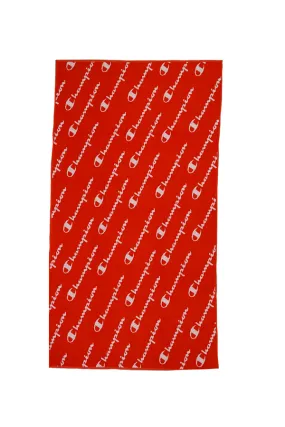 Champion Women Logo Beach Towel Red