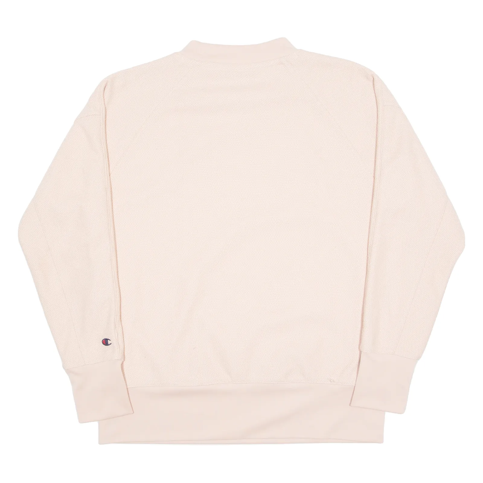 CHAMPION Womens Sweatshirt Pink Crew Neck L