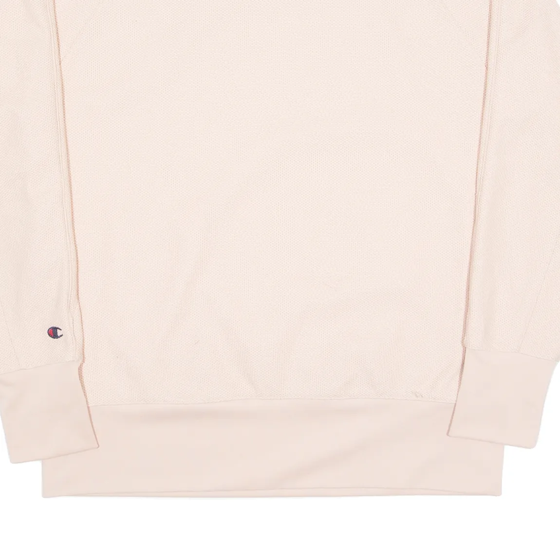 CHAMPION Womens Sweatshirt Pink Crew Neck L