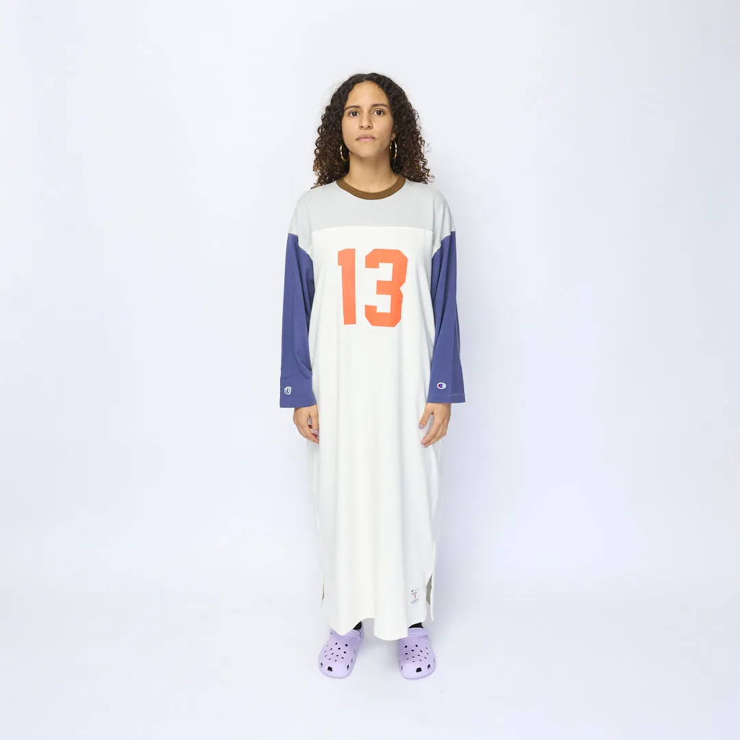 Champion x Beams Boy - Oversize Dress (Multi/White)