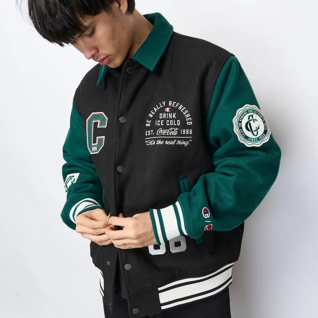 Champion x Coca Cola - Bomber Jacket (Black/Green)