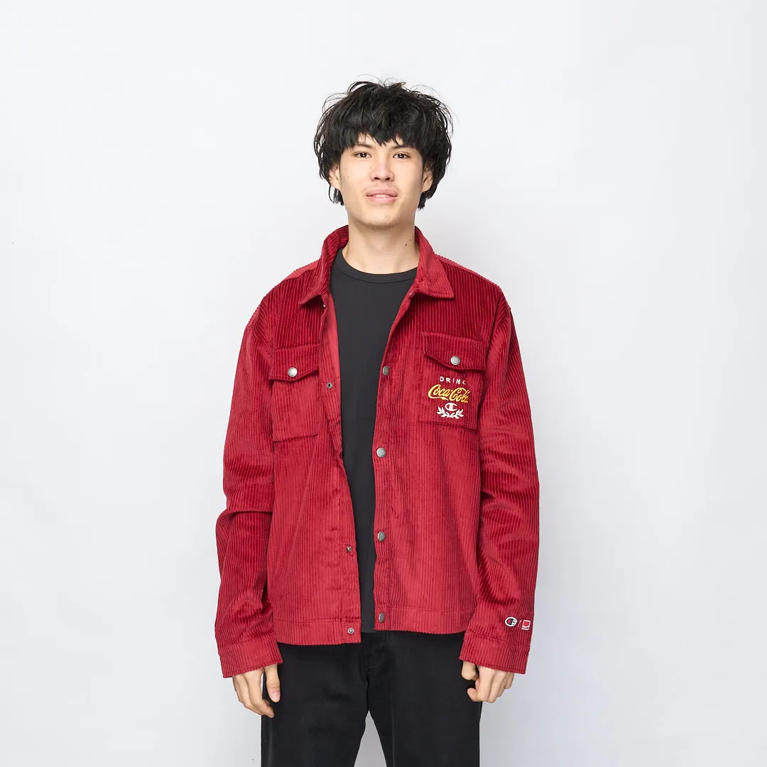 Champion x Coca Cola - Jacket (Burgundy)