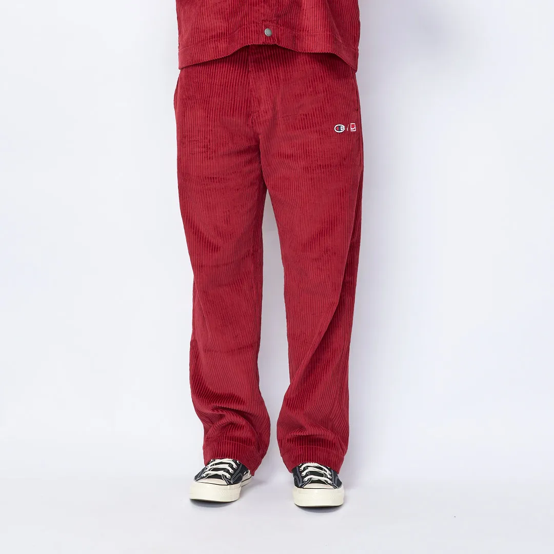 Champion x Coca Cola - Straight Hem Pants (Burgundy)