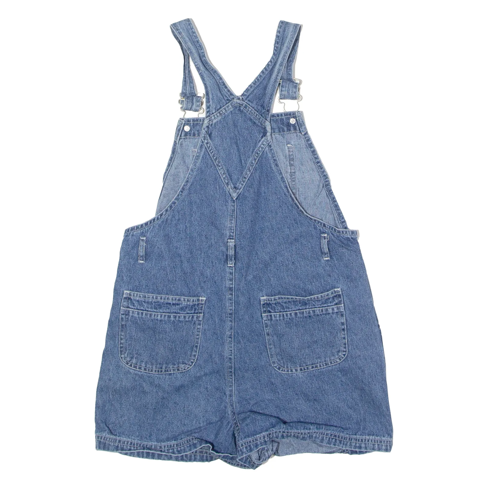 CIRCO Girls Dungarees Blue Regular Denim 90s Floral L W28 L1