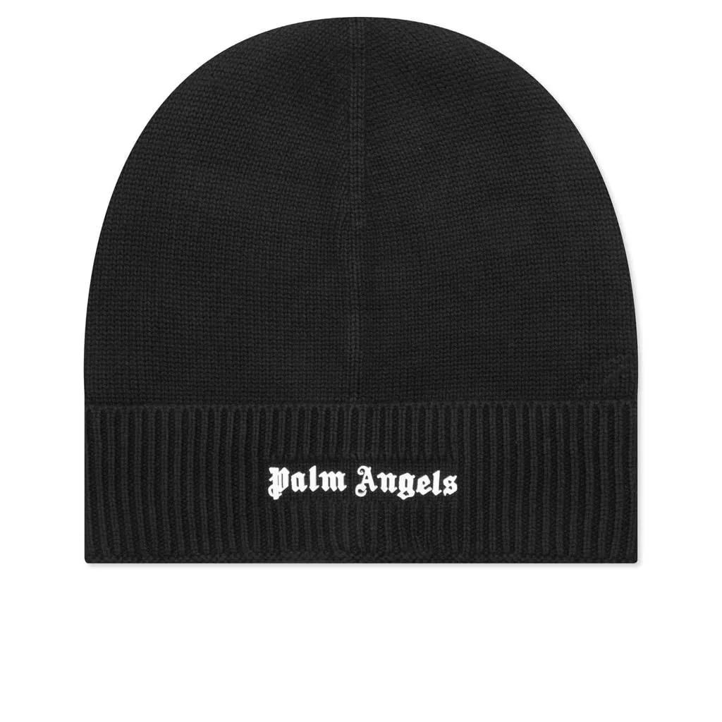 Classic Logo Beanie - Black/White