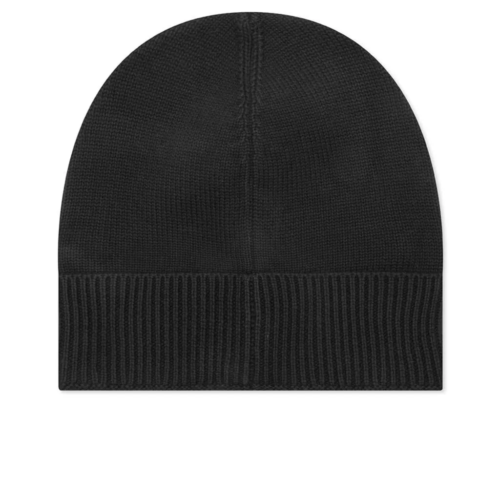 Classic Logo Beanie - Black/White