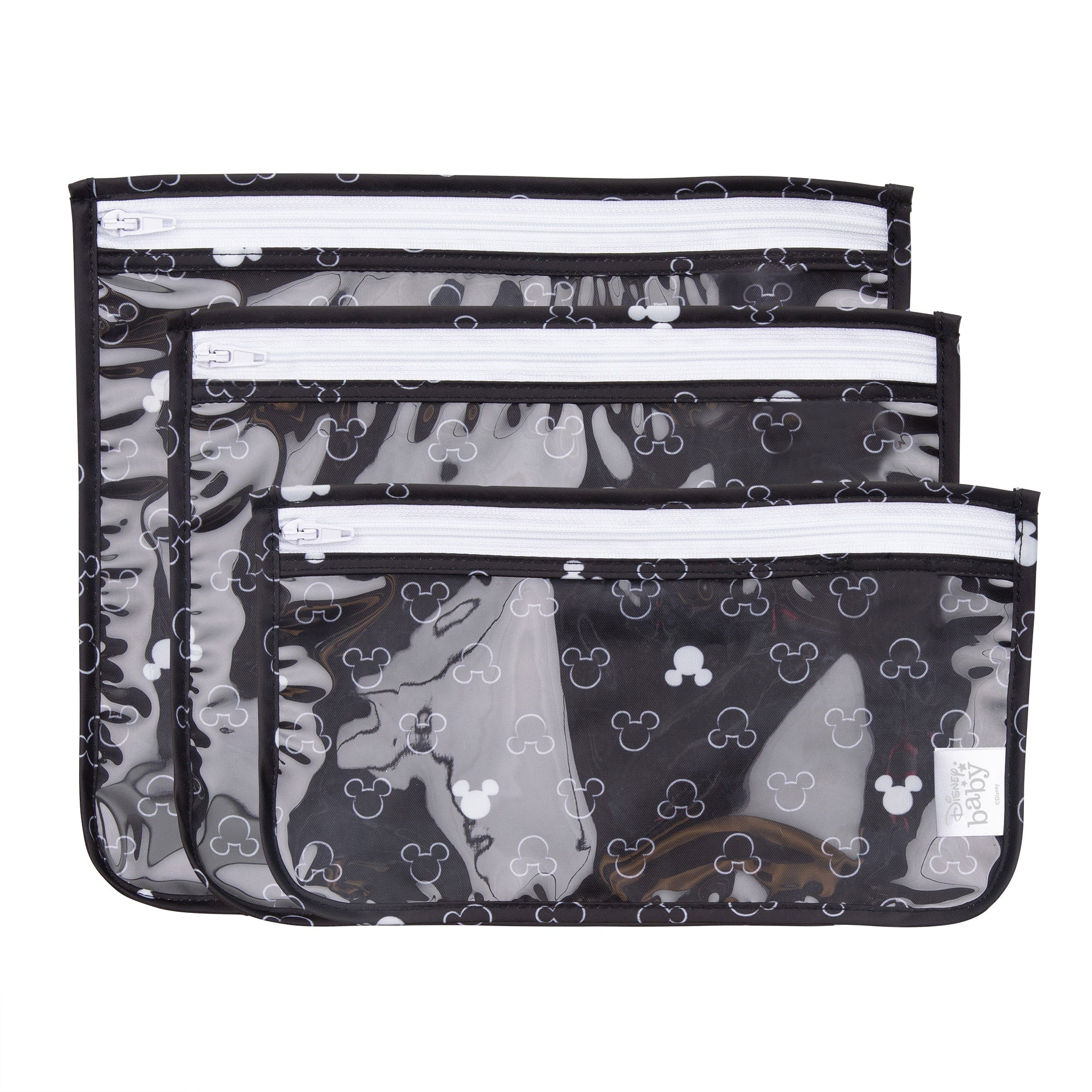 Clear Travel Bags 3-Pack