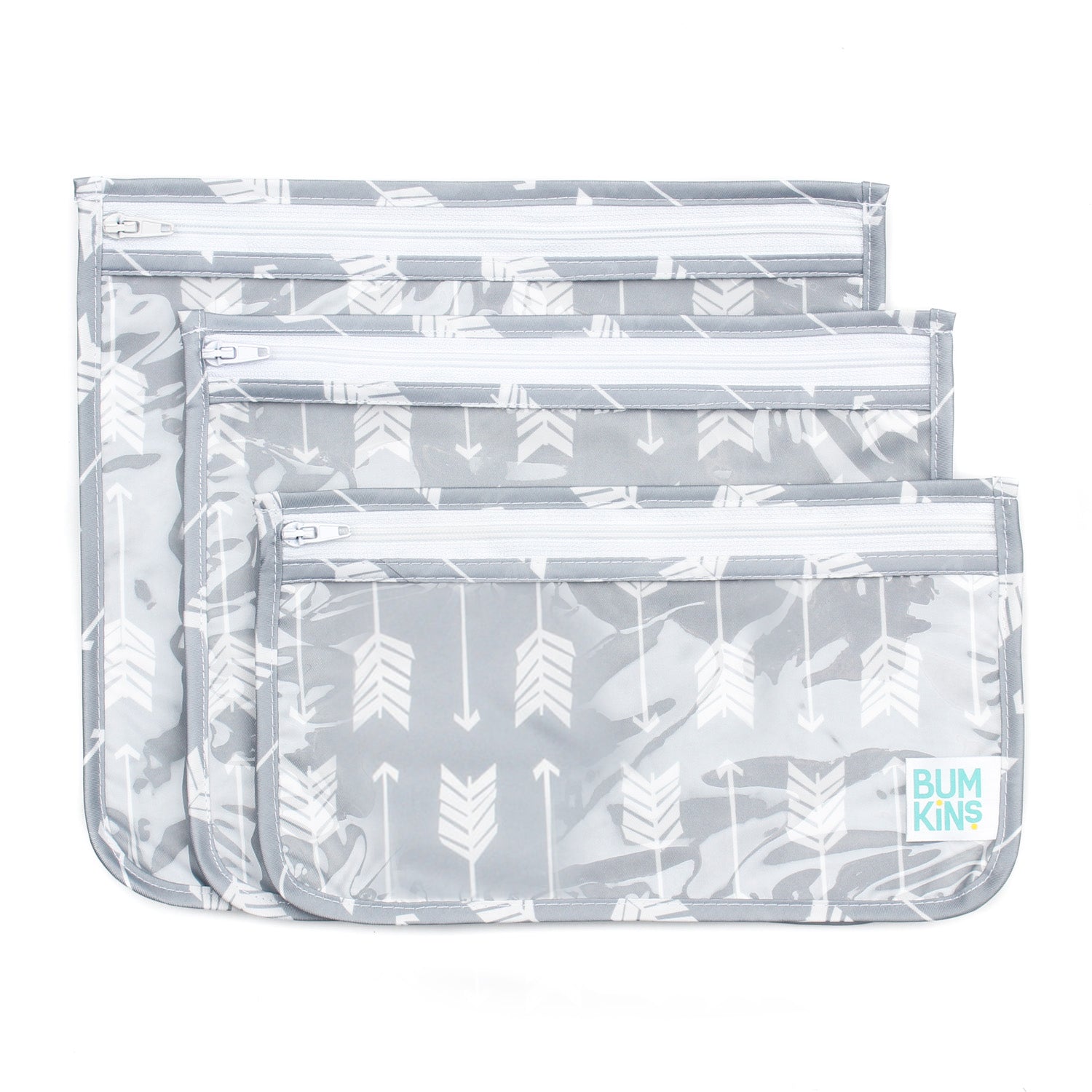 Clear Travel Bags 3-Pack