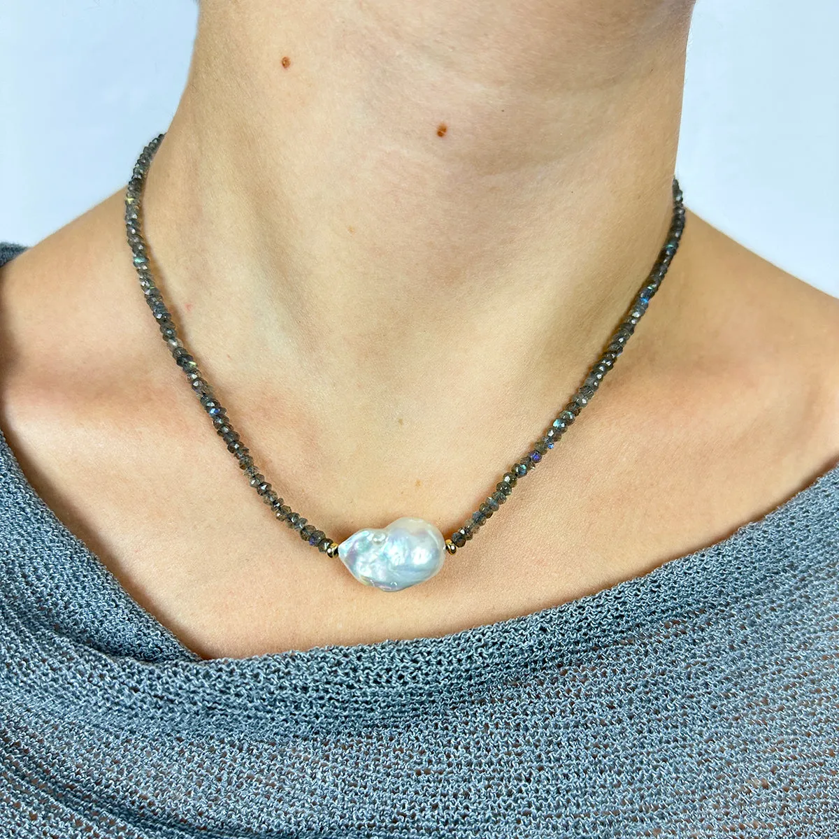 Cloud Pearl Necklace