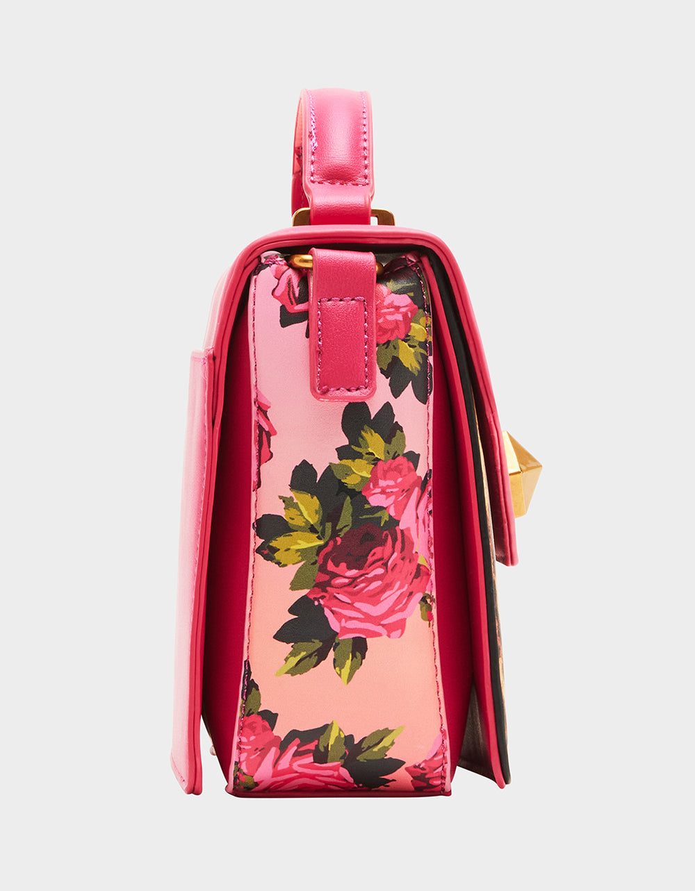 COCKTAIL TIME FLAP TOP HANDLE PINK MULTI