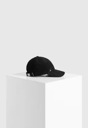 Corduroy Cap - Black