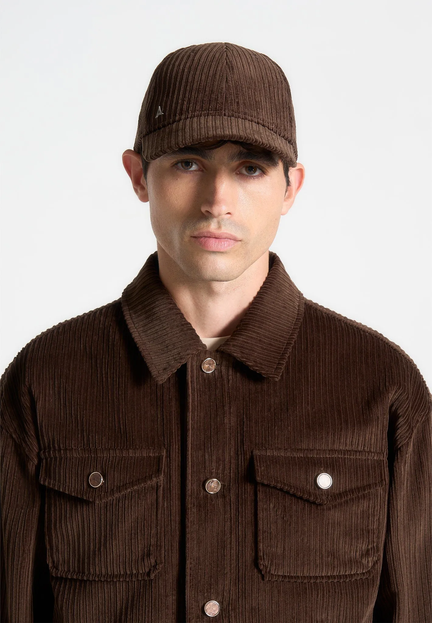 Corduroy Cap - Brown