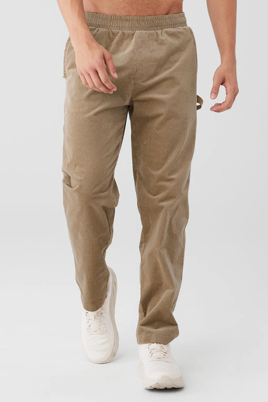 Corduroy District Sweatpant - Gravel