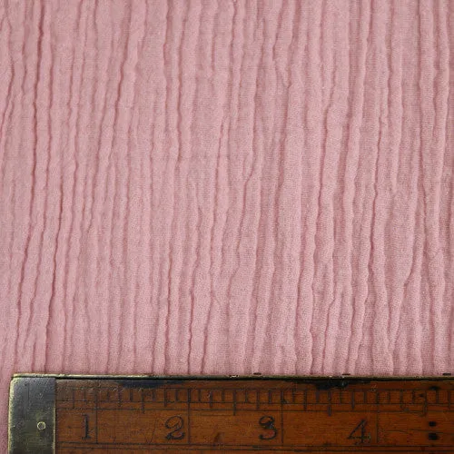 Cotton Double Gauze  - Pink