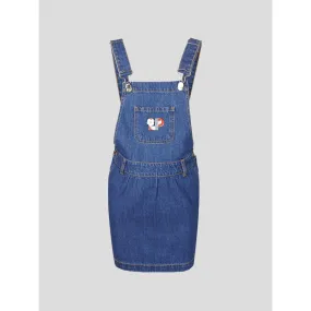 Denim Dungarees Dress