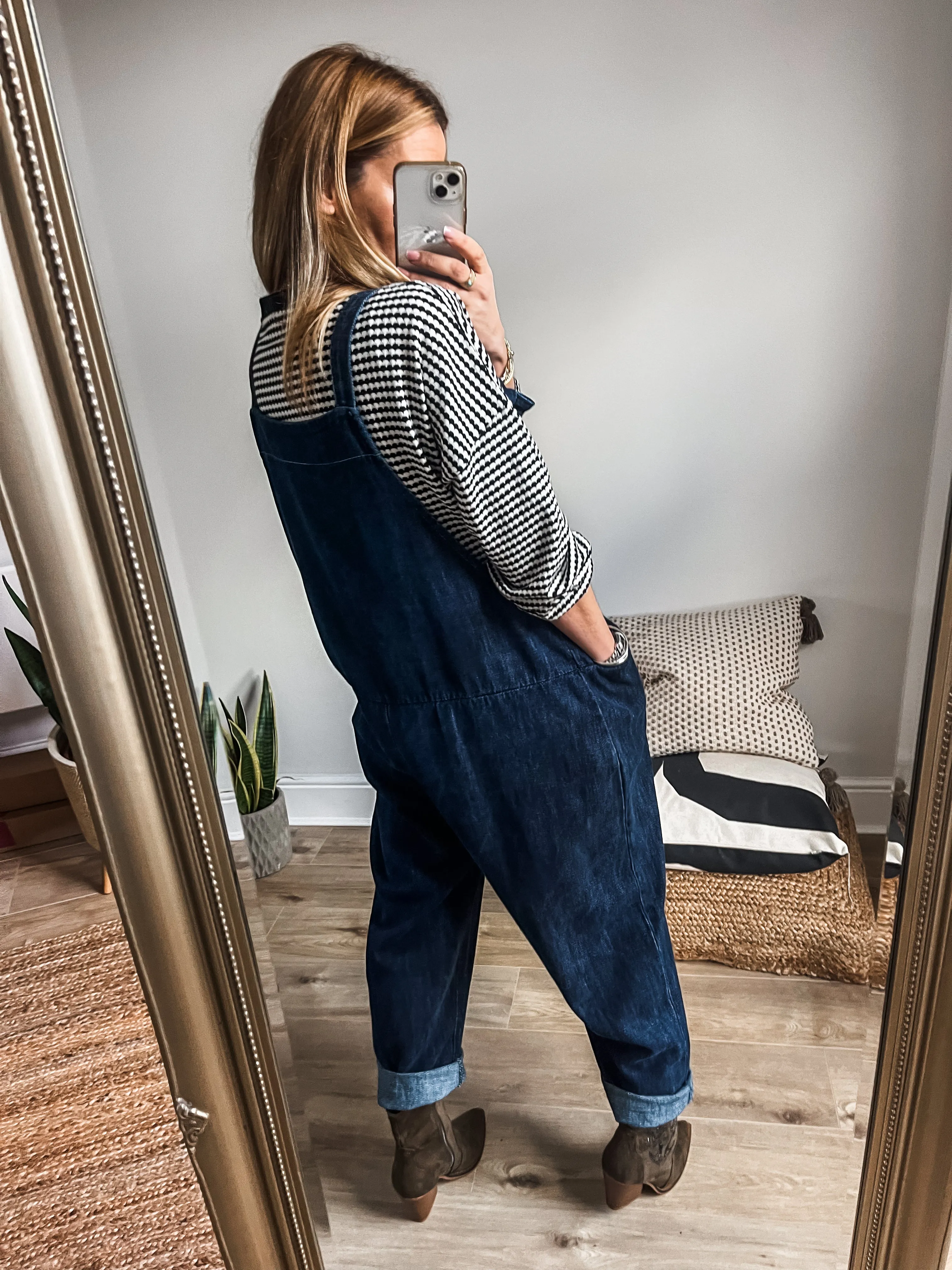 Denim Dungarees