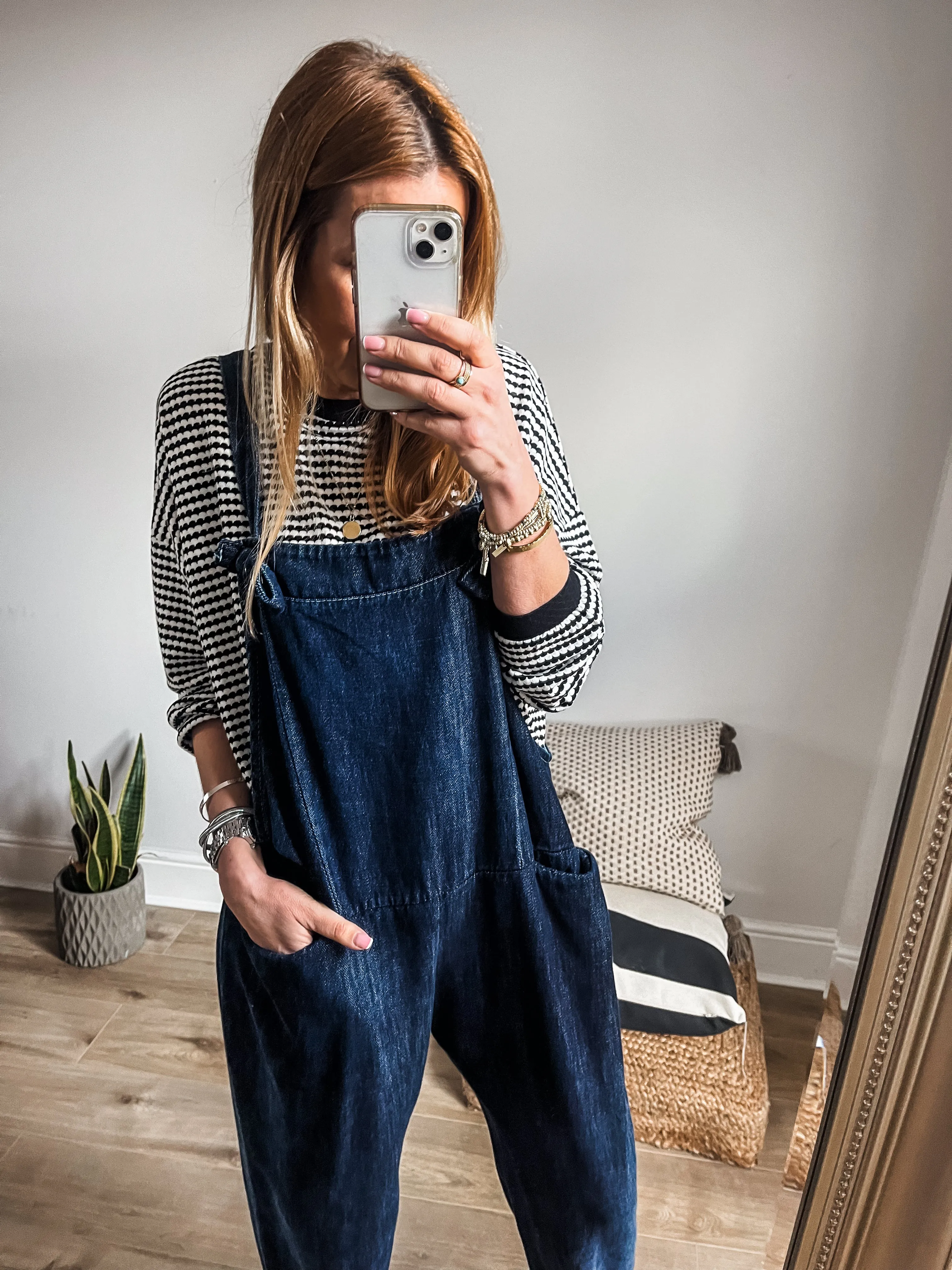 Denim Dungarees