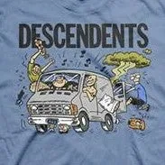 Descendents Van on Blue Shirts