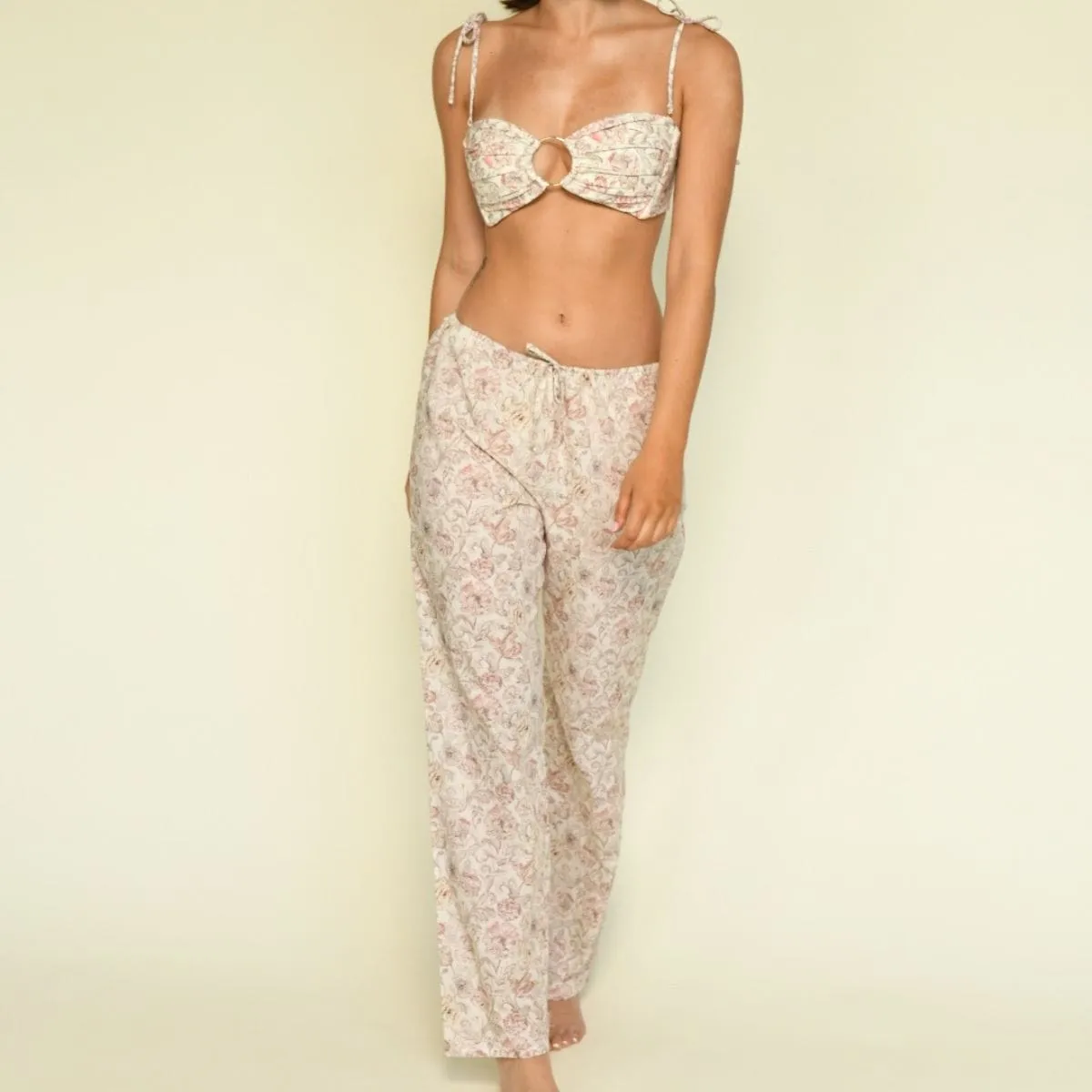 Drawstring Pant | Venecia Floral