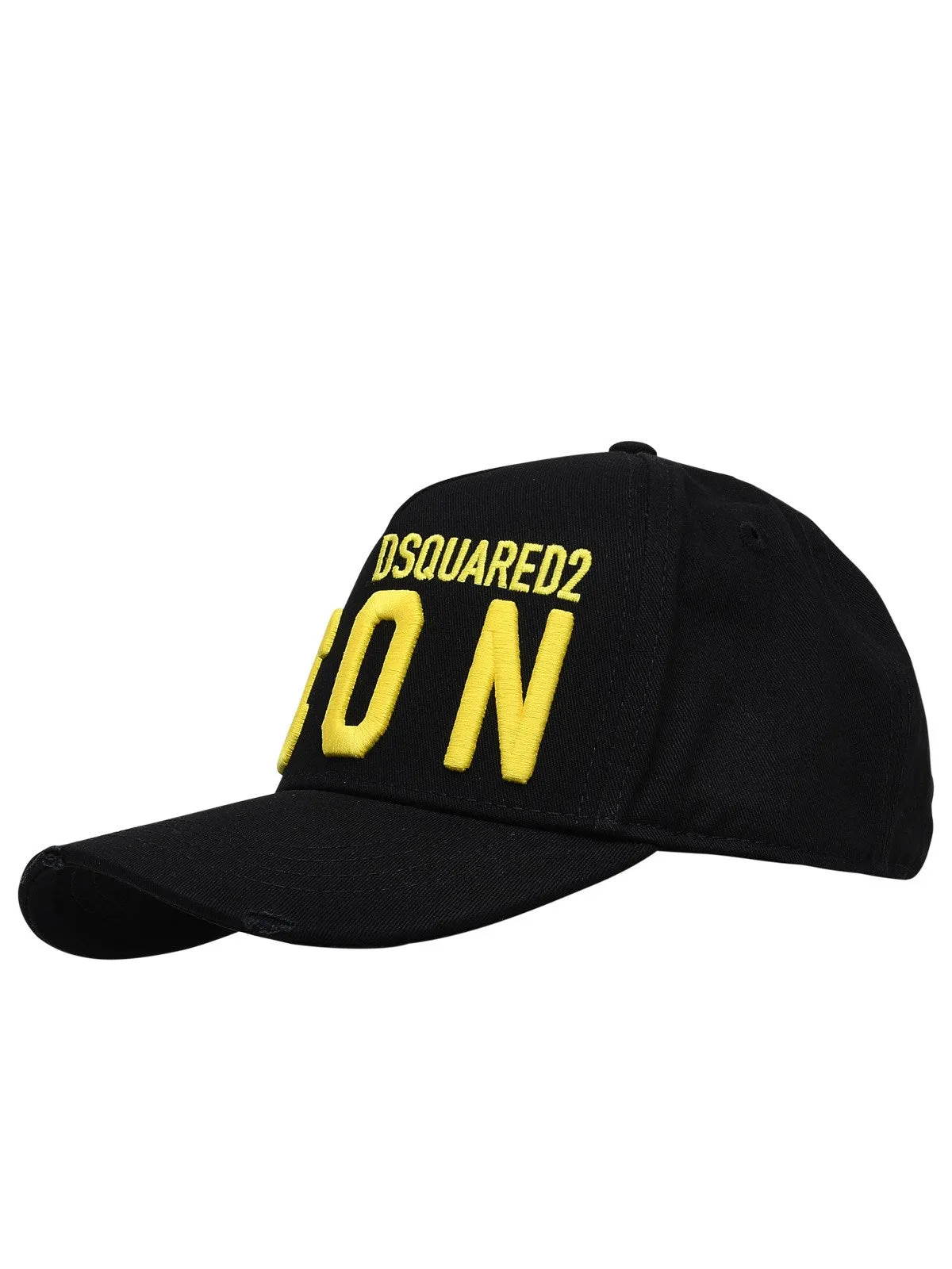 Dsquared2 Icon Logo Embroidered Distressed Baseball Cap