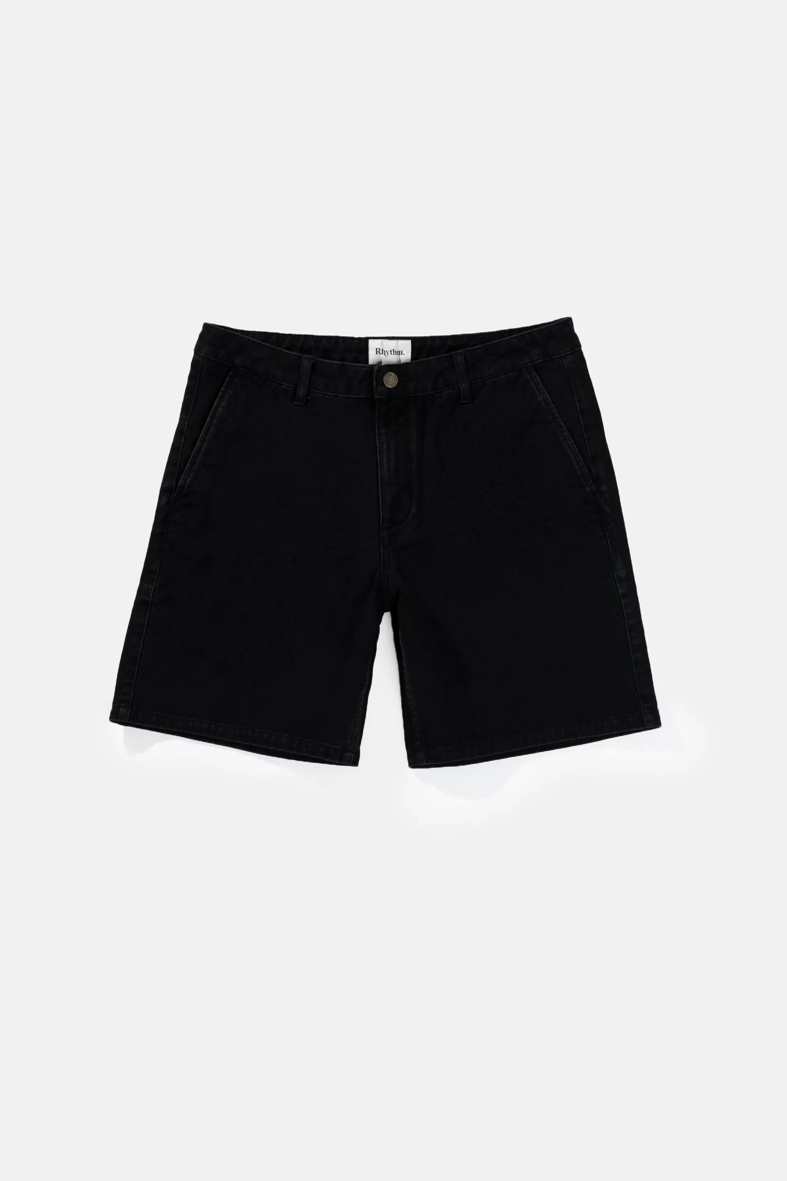 Essential Short Black Denim