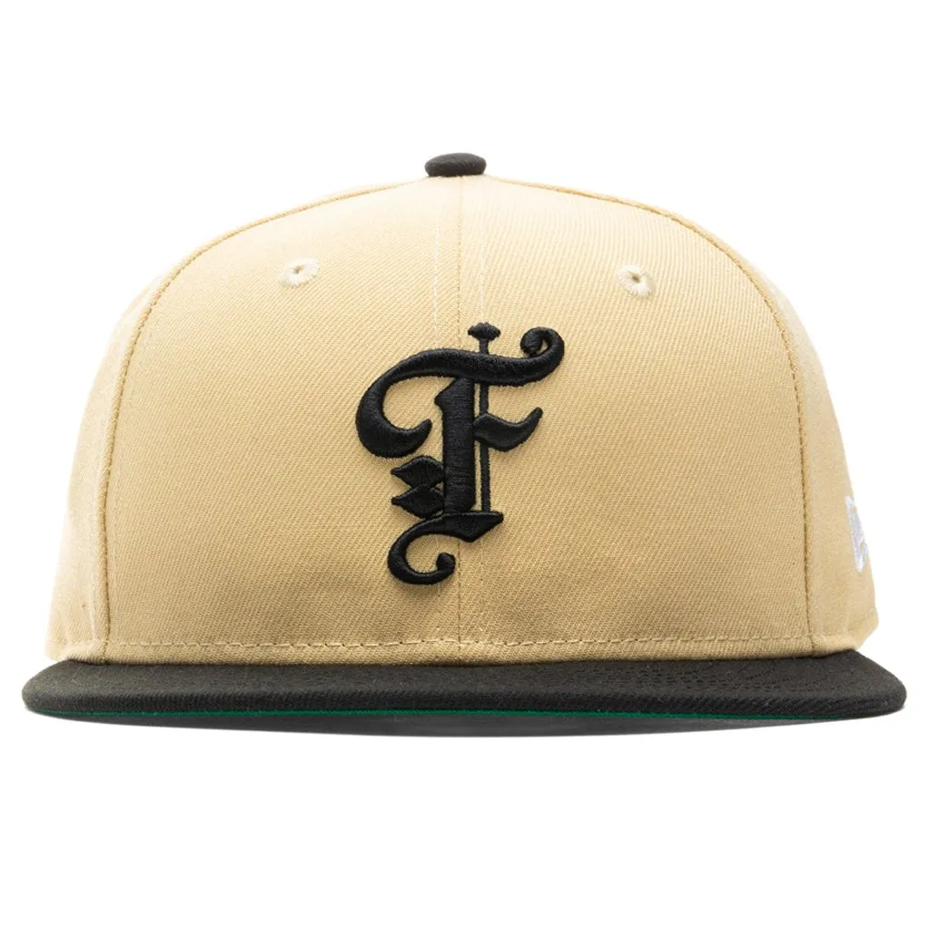 Feature x New Era OE Fitted Cap - Vegas Gold