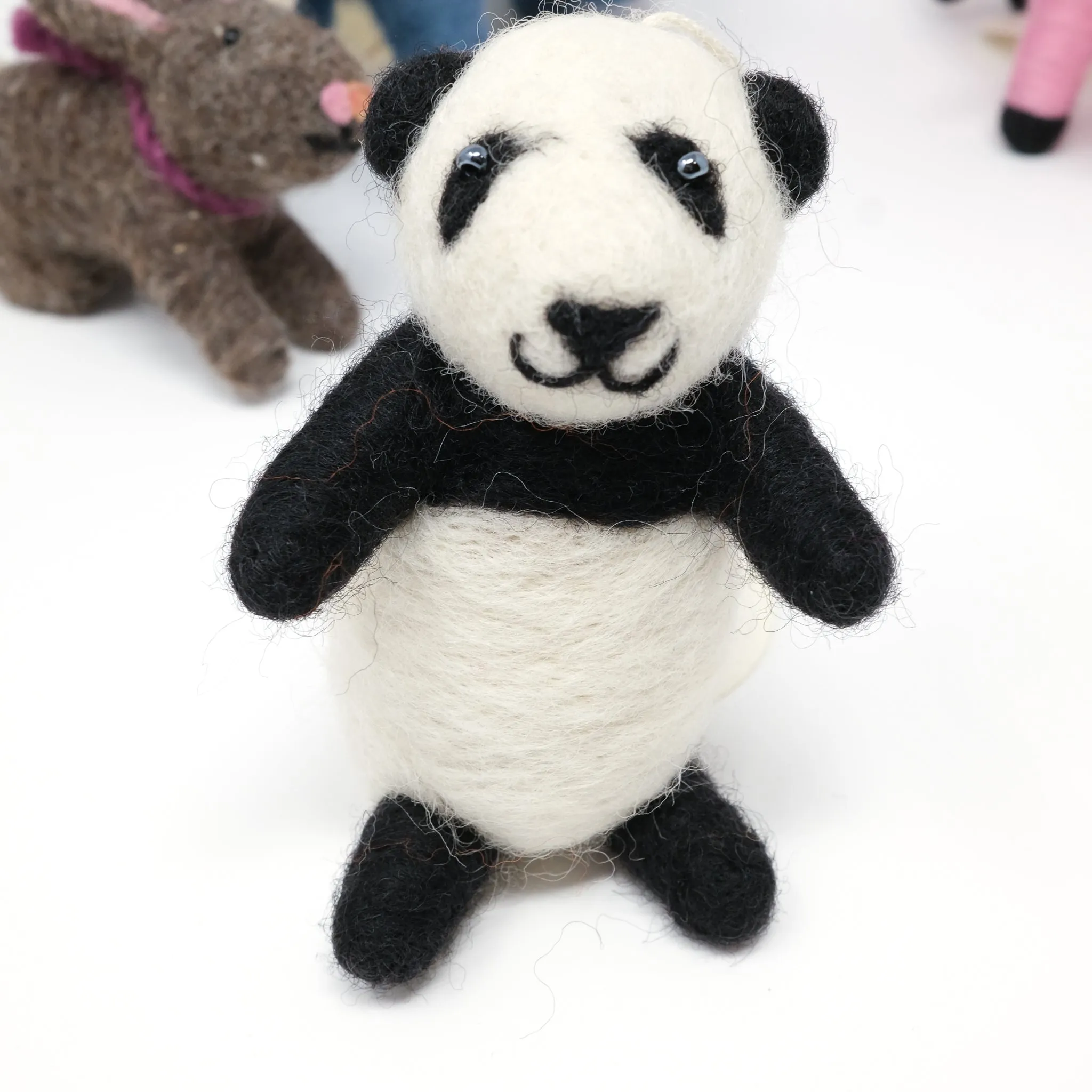 Felted Dolls - Panda