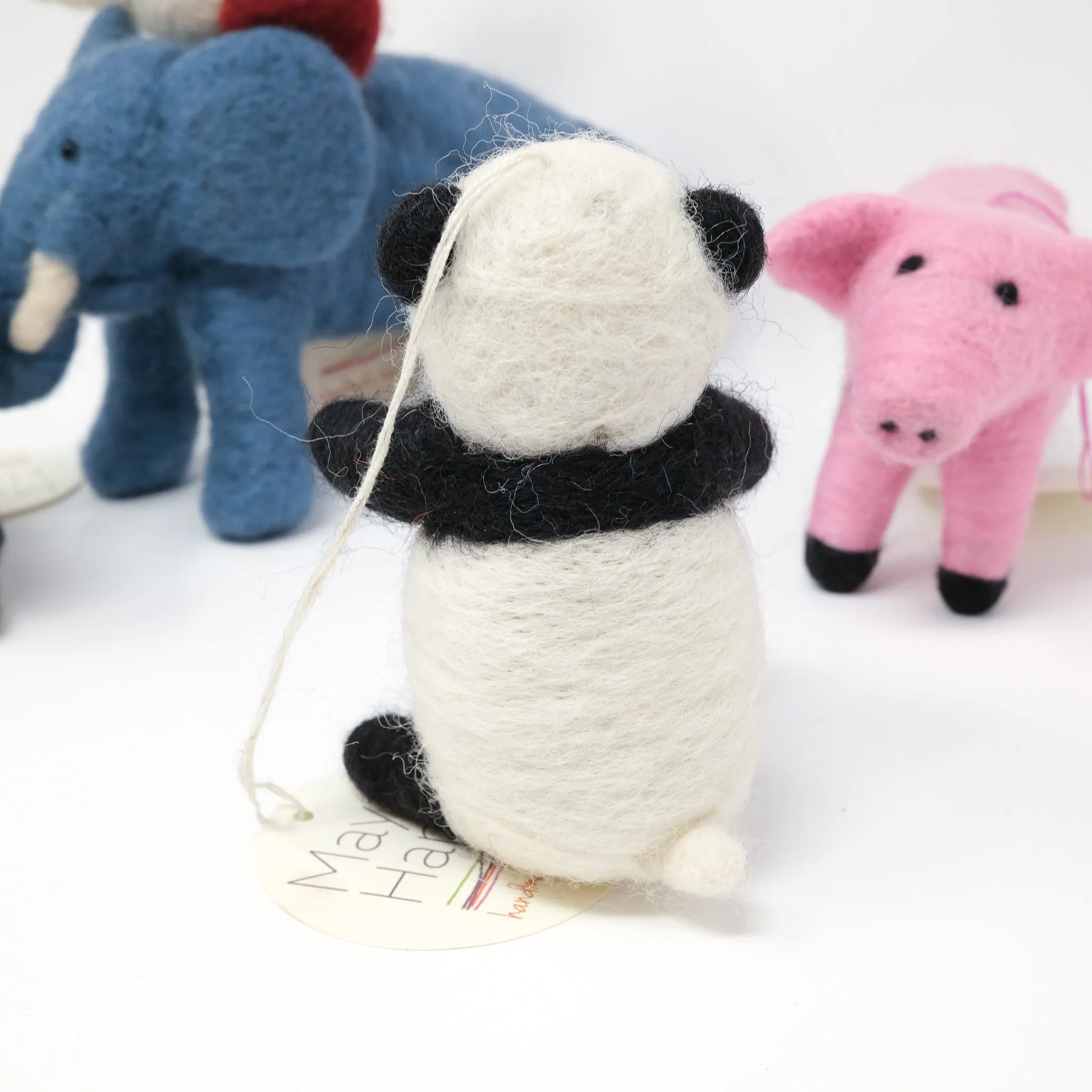 Felted Dolls - Panda