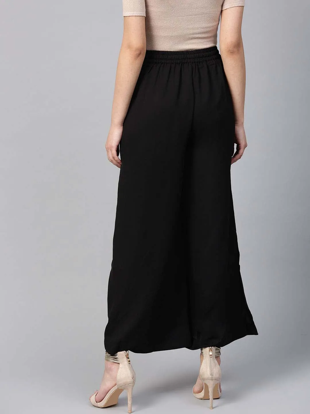 Flared Slit Trouser