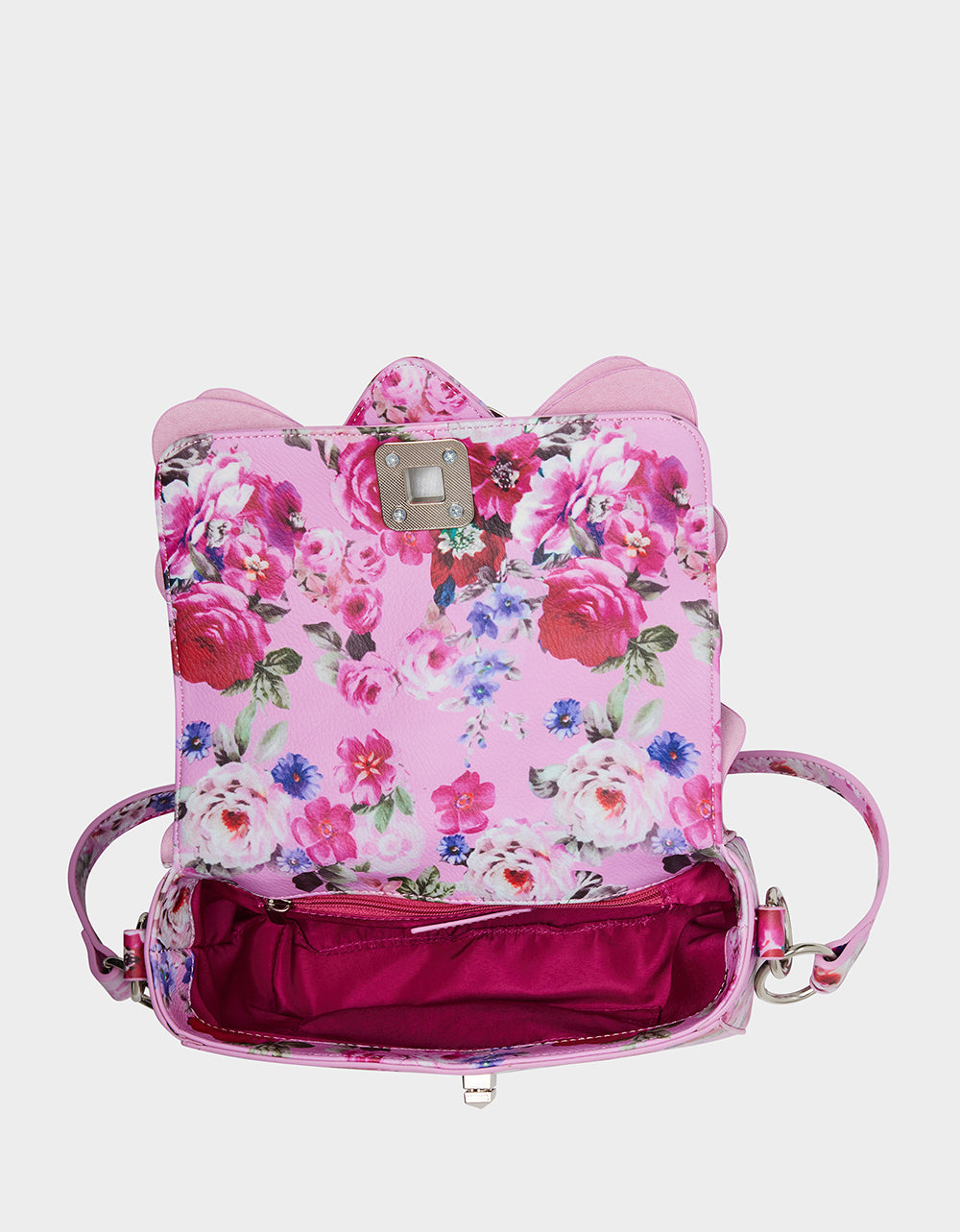 FLIGHTS OF FANCY RUFFLE PINK FLORAL