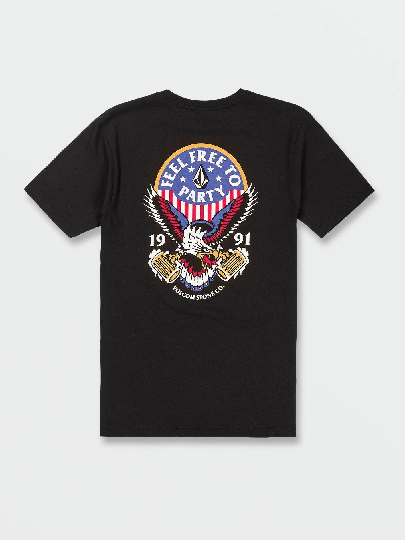 Freedomeagle Short Sleeve Tee - Black