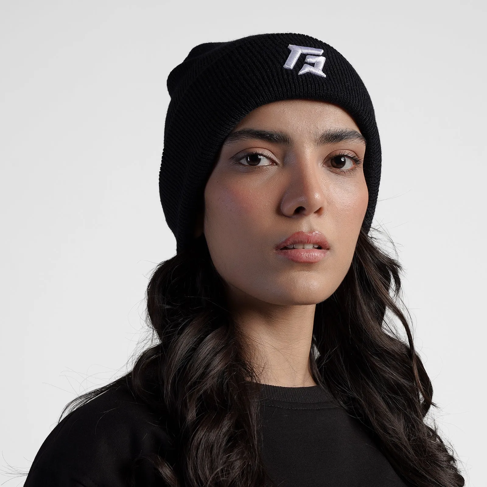 GA Peak Beanie (Black)